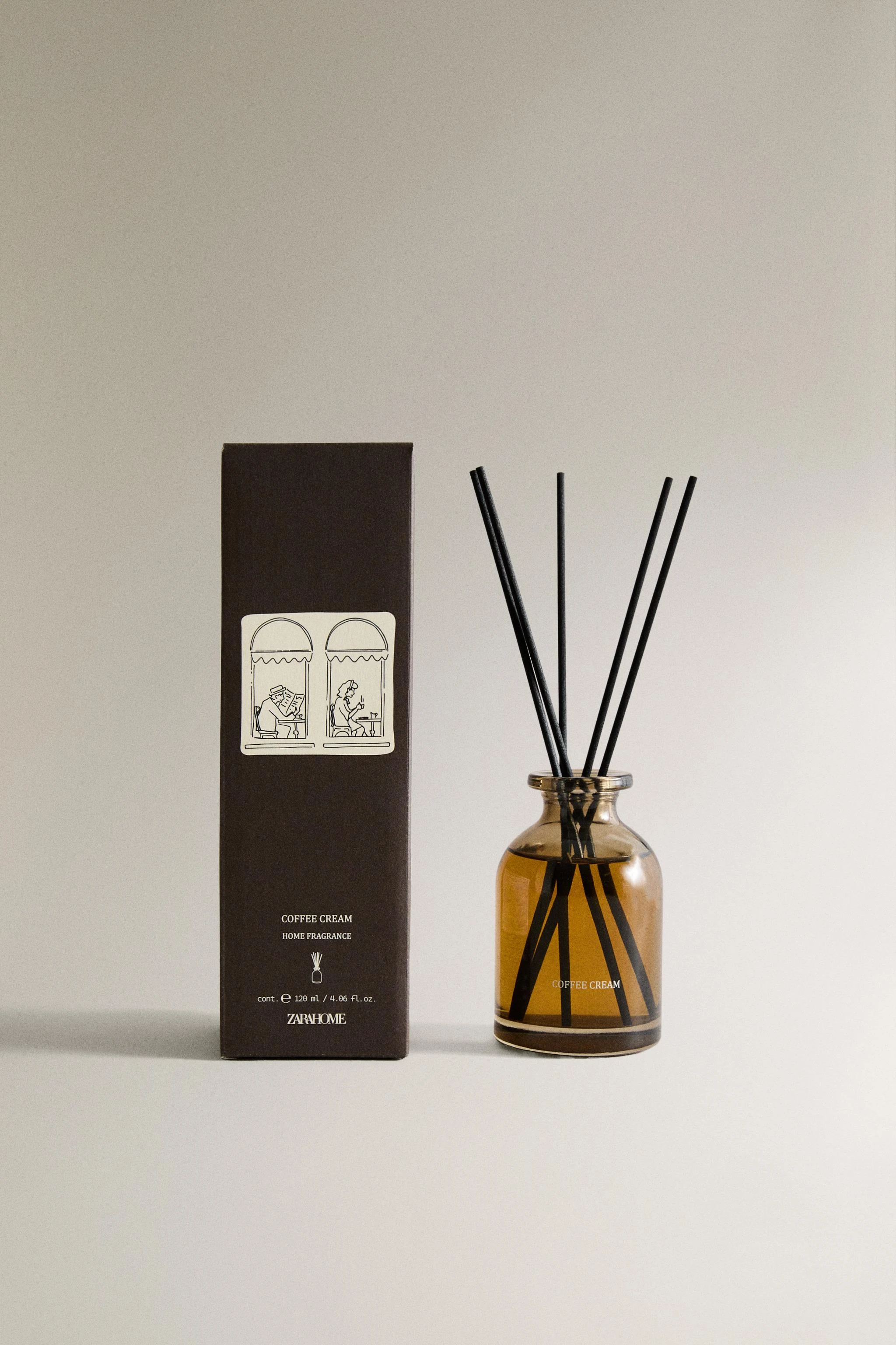 Ароматический диффузор Coffee Cream, 120 мл — Песочный