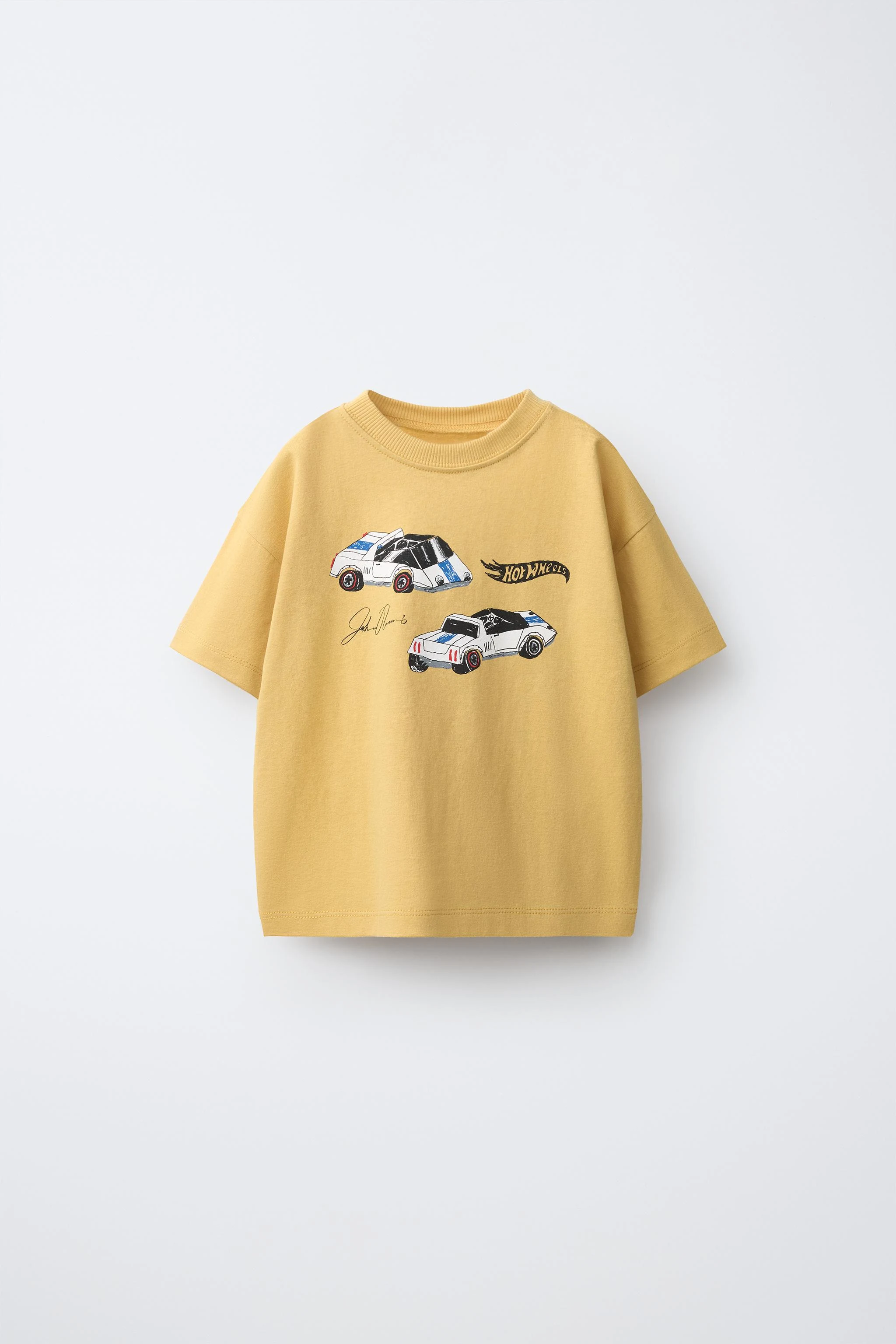 Футболка с принтом HOT WHEELS™ MATTEL — Горчичный