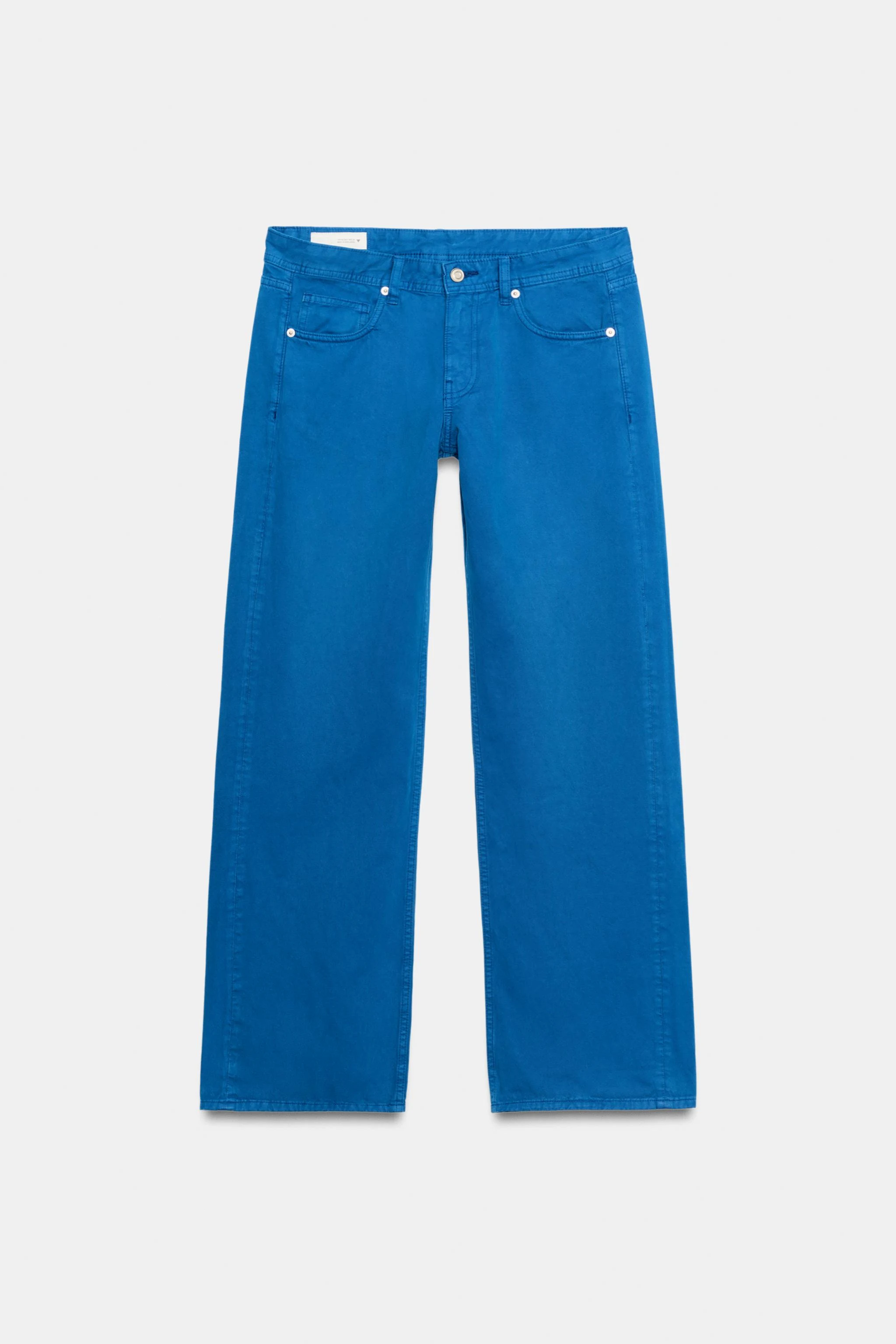 Прямые джинсы с низкой посадкой Fruit of the Loom™ — Голубоватый — фото 3