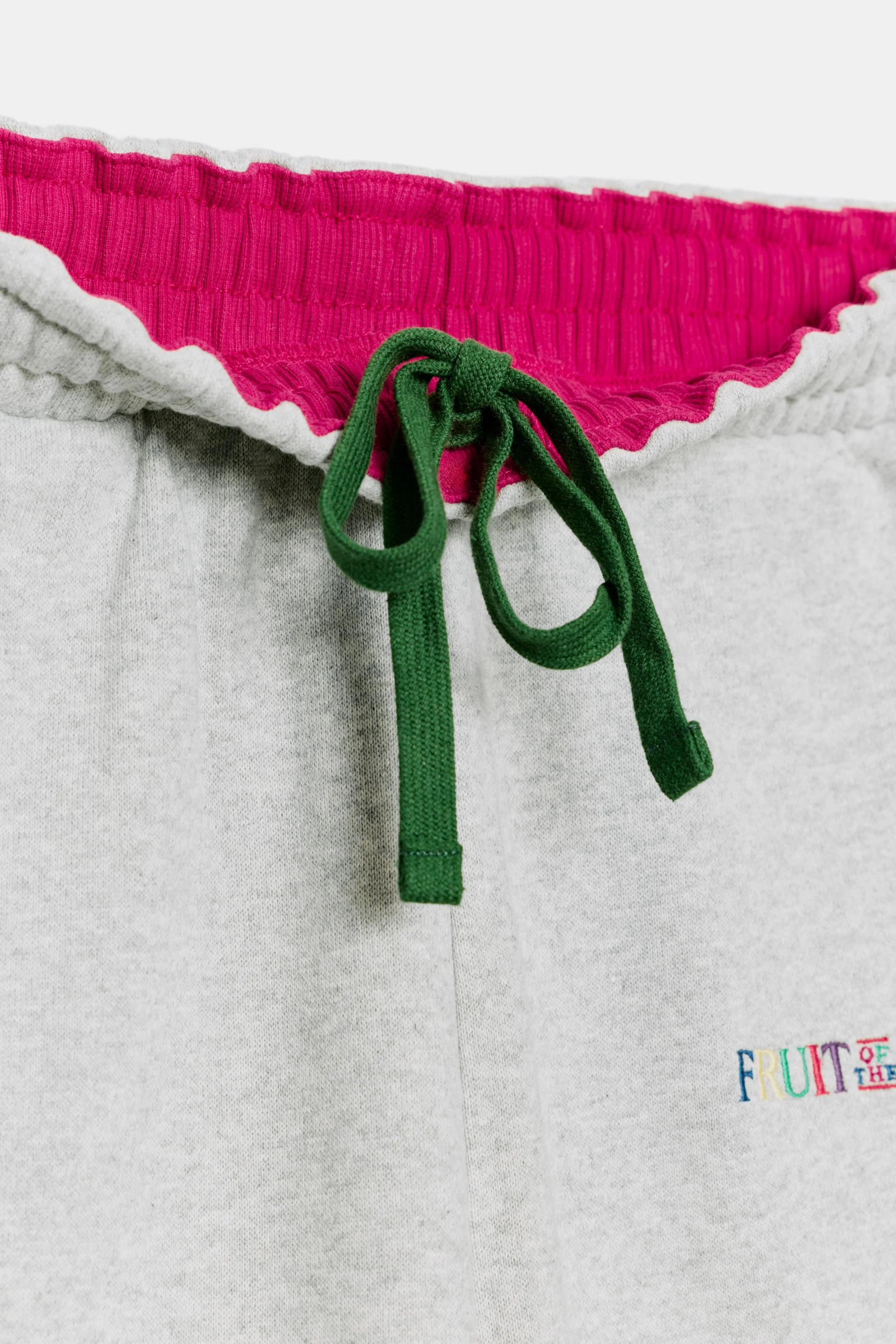Брюки-джоггеры Fruit of the Loom™ — Серый меланж — фото 4
