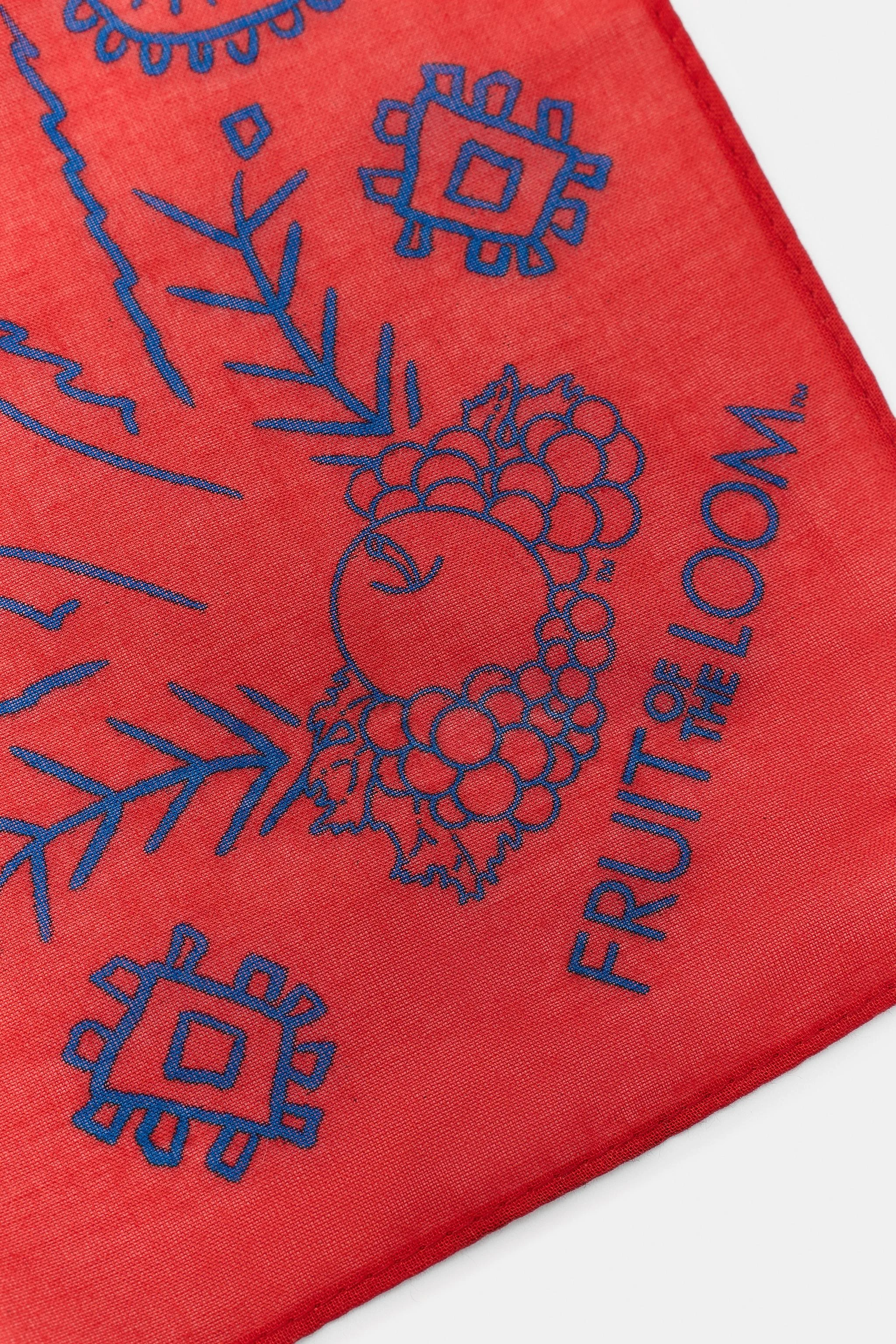 Бандана с принтом Fruit of the Loom™ — Красный — фото 4