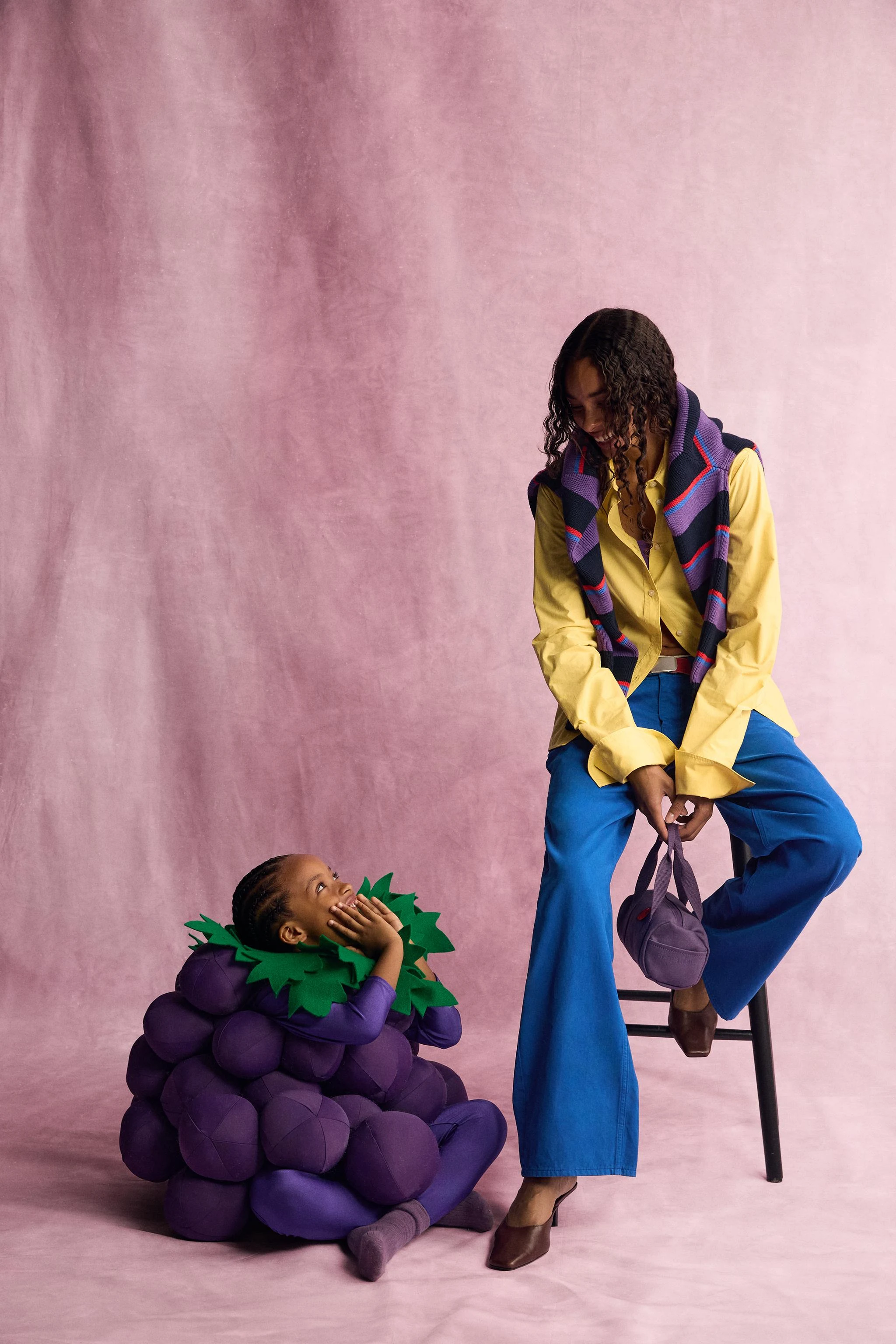 Поплиновая рубашка Fruit of the Loom™ — Горчичный — фото 2