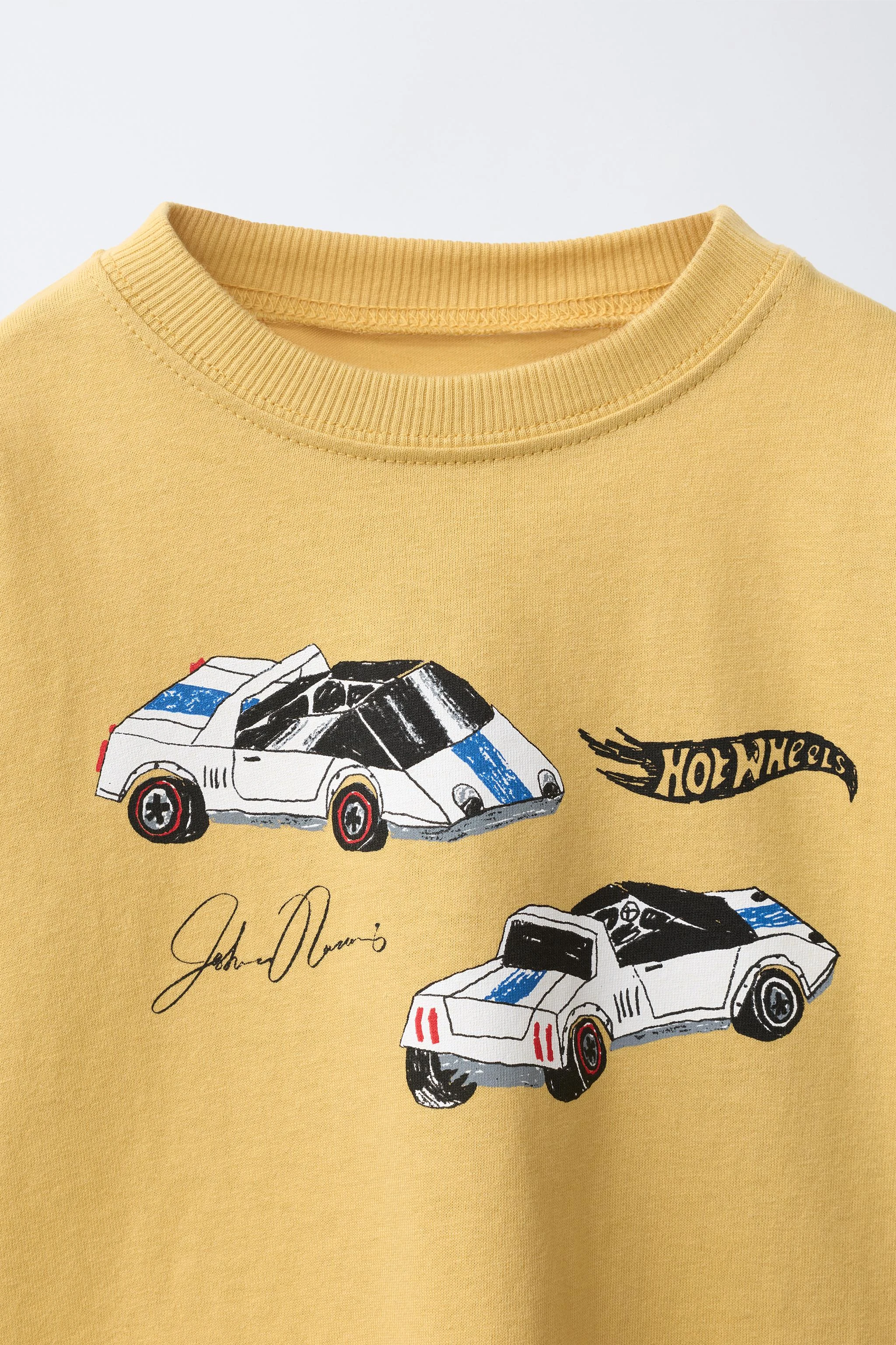 Футболка с принтом HOT WHEELS™ MATTEL — Горчичный — фото 3