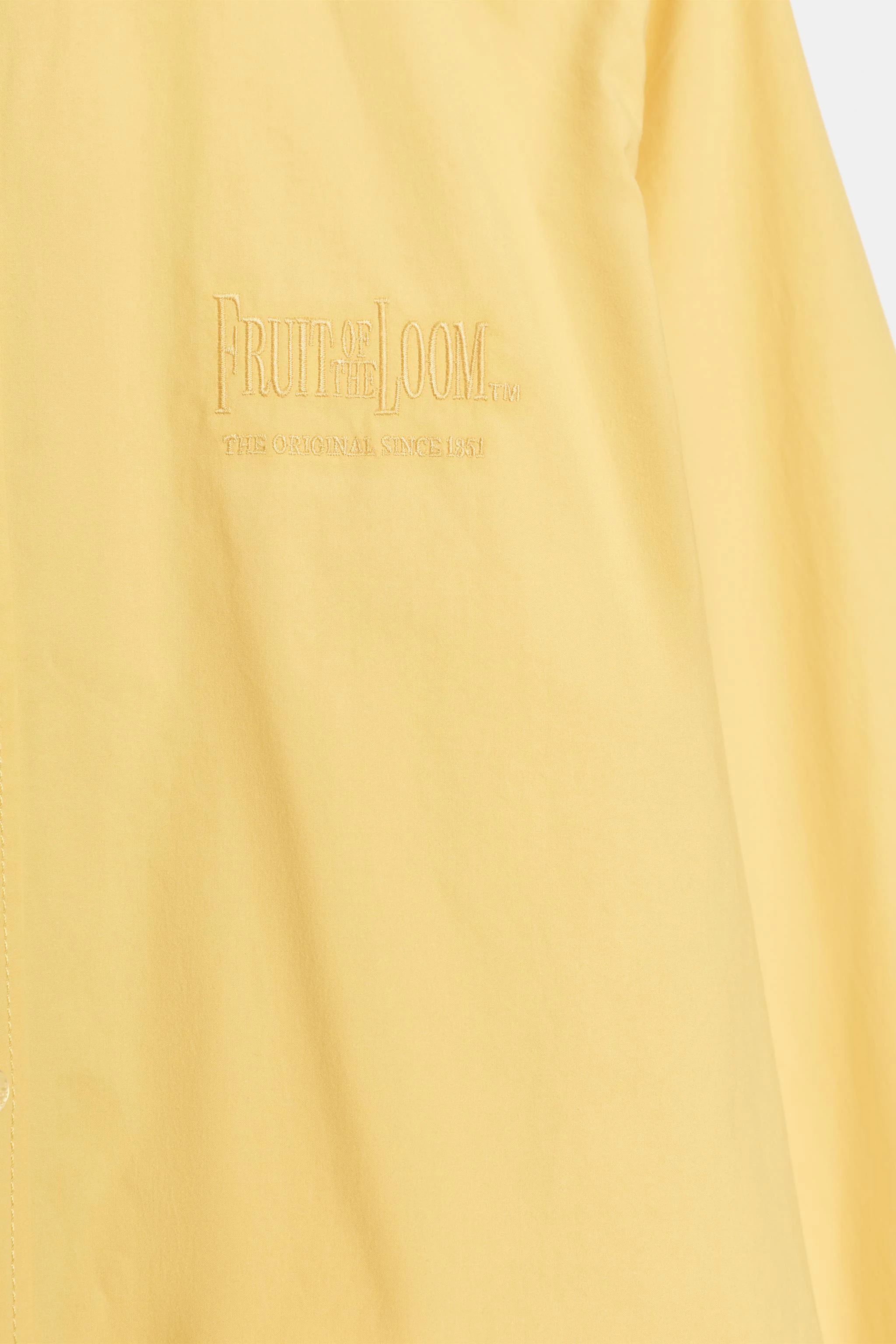 Поплиновая рубашка Fruit of the Loom™ — Горчичный — фото 5